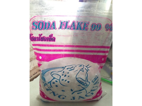 โซดาไฟเกล็ด